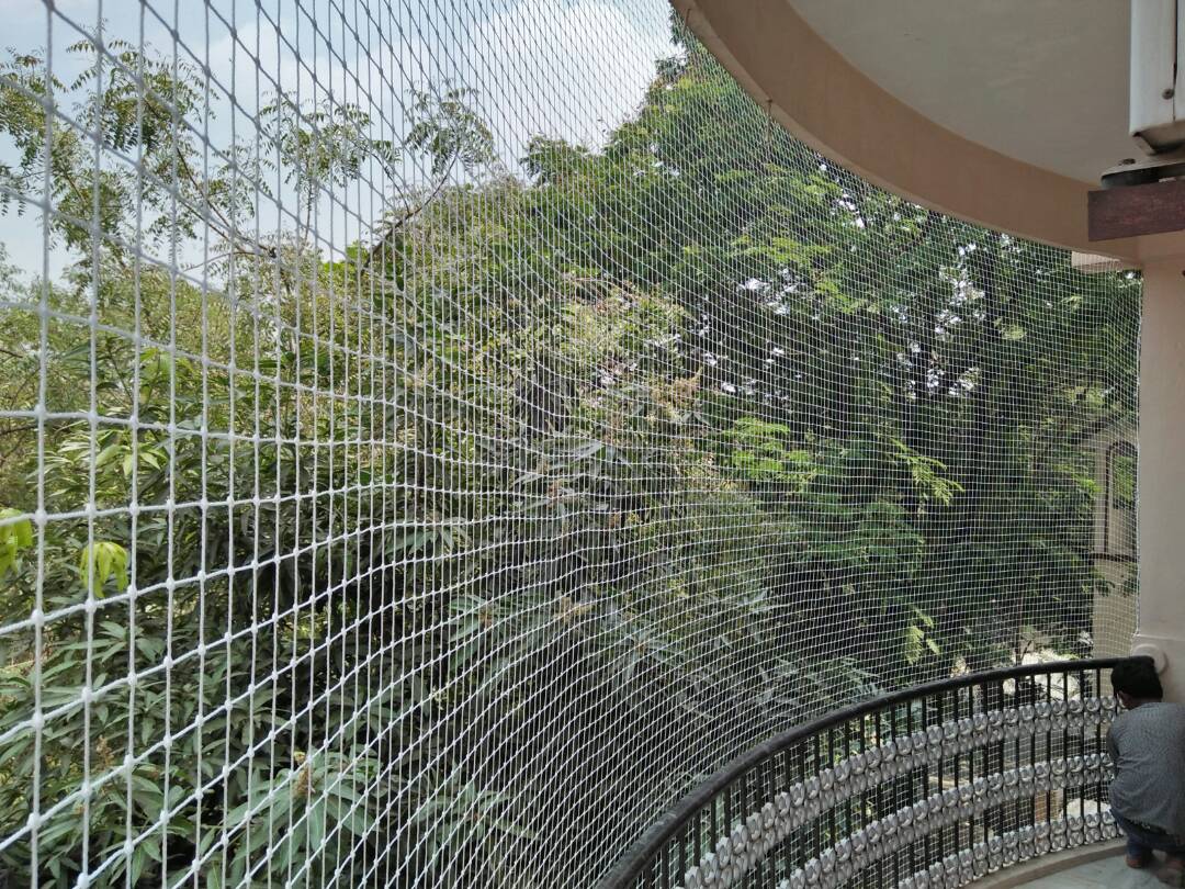 Balcony Safety Nets Fixing Call 9995922293 for Same Day Installation.